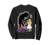 Girl Love Monster Halloween Creepy Spooky Season Women Girls Sweatshirt