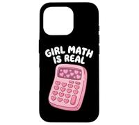 Girl Math Is Real Calculus Algebra Logic Math Lover Case for iPhone 16 Pro