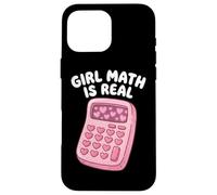 Girl Math Is Real Calculus Algebra Logic Math Lover Case for iPhone 16 Pro Max