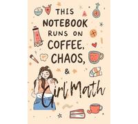 Girl Math Notebook: Cute Aesthetic Lined Journal for Women - 100-Page Notebook for Notes, Ideas, School & Work