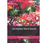 Girl Names Word Search: A list of baby girl names!
