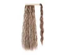 girl Ponytail Clip In Hair Pieces wig Ponytail extensions Wrap Around Afro curly Straight Natural Tails Hairpieces for women,Party(A)