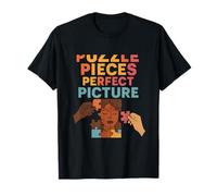 Girl Power Feminist Puzzle Pieces Perfect Picture Design T-Shirt