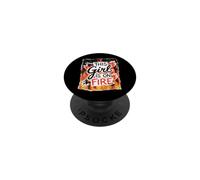Girl Power Strong Woman This Girl Is On Fire Bold Text PopSockets Adhesive PopGrip