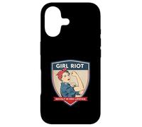 Girl Riot Red Lipstick Power Rosie Equity Human Rights Case for iPhone 17