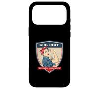 Girl Riot Red Lipstick Power Rosie Equity Human Rights Case for iPhone 17 Pro Max