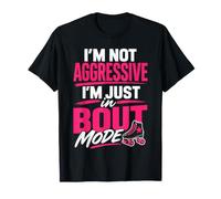 Girl Roller Derby Team Bout Day T-Shirt