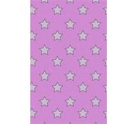 Girl’s Journal, Business Planner, Idea Notebook, Pink With Stars, Undated, 200 pages, 5” x 8”