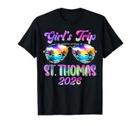 Girl’s Trip St. Thomas 2026 Summer Beach Weekend Vacation T-Shirt