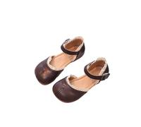 Girl Sandals Athletic Summer Shoes Toddler To Big Kids Gladiator Flats Sandal With Adjustable Strap Bridesmaid Slippers Pool Boys Sliders For Beach Patio & Shower (Brown,7.5)