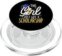 Girl Scholarship Graduate Student Education Scholar PopSockets PopGrip for MagSafe
