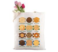 Girl Scout Cookie Chart Tote Bag Scout Cookie Boss Gift Scout Inspired Gift Cookie Lover Gift Scout Cookie Shopping Bag (Lemonades 2t)