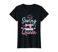 Girl Sewing Queen Quilting Seamstress Sewing Machine T-Shirt
