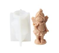 Girl Shaped Silicone for Resin Sculpture Soap Making Mold Aromatherapys Creation Jewelry Tool Chocolate Candy