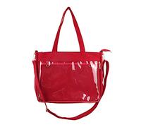 Girl Shoulder Bag Teenagers JK Crossbody Bag Women Clear Bag Lovely Handbag Students Canvas Pain Bag Ins
