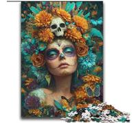 Girl Skeleton JigsawPuzzle 2000 Pieces for Adults, for Age 14+ Home Art Decor Family Games Christmas Birthday Gifts (70x100cm)