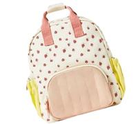 Girl Strawberry Backpack Student School Bag Small Daypack Nursery Backpack Travel Bag Toddler Backpack for Kindergartens