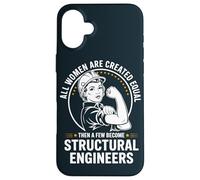 Girl Structural Engineer Women Engineering Case for iPhone 16 Plus