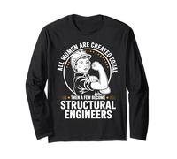 Girl Structural Engineer Women Engineering Long Sleeve T-Shirt