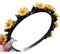 Girl Sweet Princess Hairstyle Hairpin, Summer Little Girl Braided Hair Hairpin Headdress, Cartoon Headbands Plait Hair Tools Super Cute (Sun Flower)