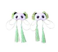 Girl Tassels Panda Hairpin Subculture Bowknot Hair Clip Cosplay Costume Side Pin Teens Girl Hair Styling Accessories