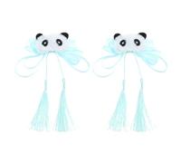 Girl Tassels Panda Hairpin Subculture Bowknot Hair Clip Cosplay Costume Side Pin Teens Girl Hair Styling Accessories Chinese Headpiece Hair Decoration