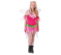 Girl Teen Pink Flower Fairy Costume Set - Charming Design, Perfect for Halloween, Parties, Cosplay, Events, & Dress-Up Fun Halloween Halloween