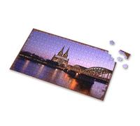 Girl Toys Age 4-5 Twilight Serenity: A Bridge Over Reflective Waters With Gothic Ca Picture Puzzle 4 Year Old Boy Gift Jigsaw(500PCS)