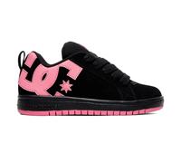 Girl Trainers DC Shoes Court Graffik Noir 32