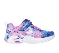 Skechers Girl's Sneakers - Unicorn Dreams Heart Sparkles - Navy Sparkle Mesh/Multi Trim - UK 2 Child