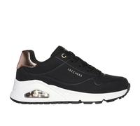 Skechers Girl's Uno Gen1 Shimmer Away Girls Trainers - Black - Size: 1.5 (older)/F (Standard)