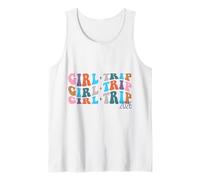 Girl Trip 2026 Vacation Retro Vintage Tank Top