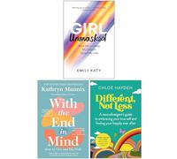 Girl Unmasked, With the End in Mind & Different Not Less 3 Books Collection Set