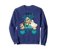girl who loves duck Sweatshirt