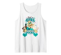 Girl who Loves Duck Tank Top