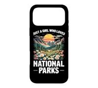 Girl Who Loves National Parks Case for iPhone 17 Pro Max