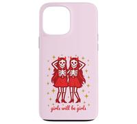 Girl will be girls Creepy Ghost Twins Scary Devil Halloween Case for iPhone 13 Pro Max