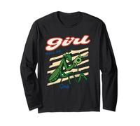 Girl Will Be Girls Praying Mantis Funny Bug Insect Humor Art Long Sleeve T-Shirt