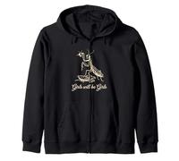 Girl Will Be Girls Praying Mantis Zip Hoodie