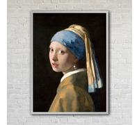 "Girl with a Pearl Earring" by Johannes Vermeer on Framed Prints, Canvas, Framed Canvas, Acrylic or Print-only