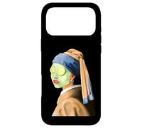 Girl with a Pearl Earring Face Mask by Johannes Vermeer Art Case for iPhone 17 Pro Max