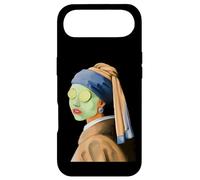 Girl with a Pearl Earring Face Mask by Johannes Vermeer Art Case for iPhone Air