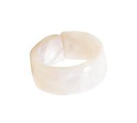 Girl Women Rainbow Ring Rings Ring Chunky Acrylic Blue Rings Simple Colorful Clouds Bands Weathering with You (A, One Size)