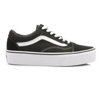 Girl Women Shoes Vans Old Skool Platform VN0A3B3UY281 Black White Sneakers