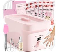 GIRLEARLE 7000ml Paraffin Wax Machine for Hands and Feet, Hand Wax Paraffin Machine Bath with 4.4 lbs Paraffin Wax Refills for Hands, Feet, Elbows & Body to Relieve Stiff Muscles & Joints