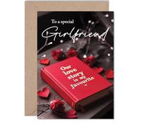 Girlfriend Anniversary Card, Our Love Story