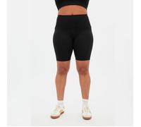 Girlfriend Collective Pocket High-Rise Bike Shorts - Size S, Black, Ideal for Training and Relaxation