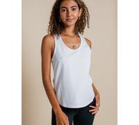 Girlfriend Collective Reset Train Racer Back Vest Top White