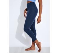 Girlfriend Collective Women's Compressive High Waisted 7/8 Legging - Midnight - XL - Blue