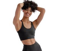 Girlfriend Collective Women's Float Cleo Halter Bra Sports, Black, XL